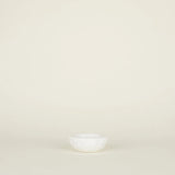 Medium White Marble Stoneware Bowl