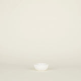 Small White Marble Stoneware Bowl