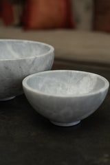 Chico Artisan Marble Bowl White
