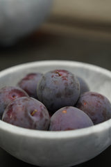 Chico Artisan Marble Bowl White
