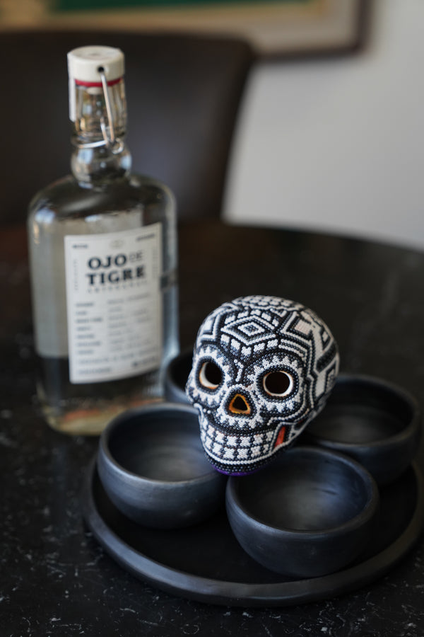 Barro Negro Tray & Mezcalero Set