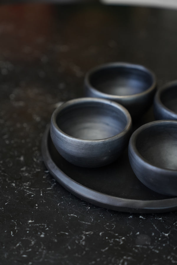 Barro Negro Tray & Mezcalero Set