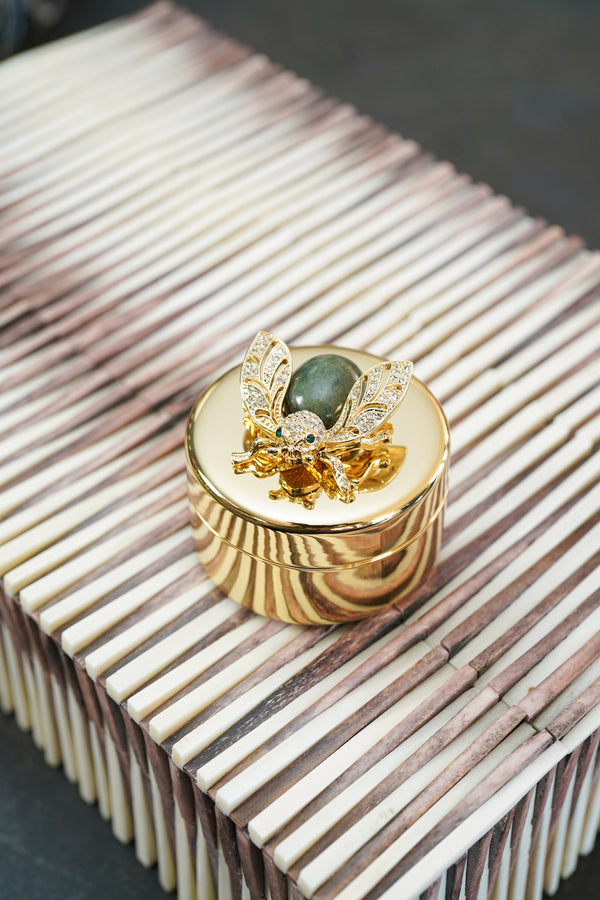 Labradorite Sparkle Bee Jewelry Box
