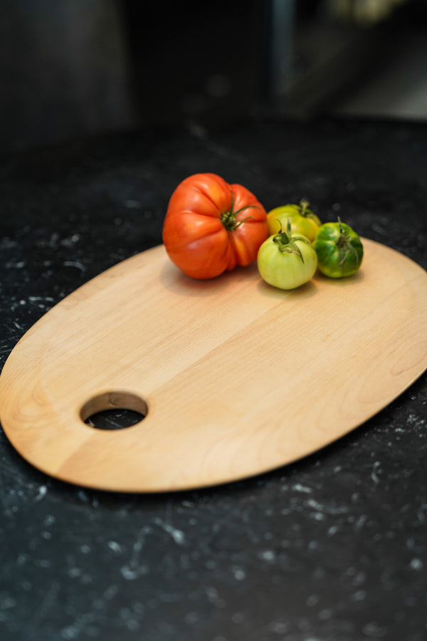 Pebble Cutting Board in Maple