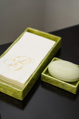 Capiz Trays, Sage Green, Set of Two