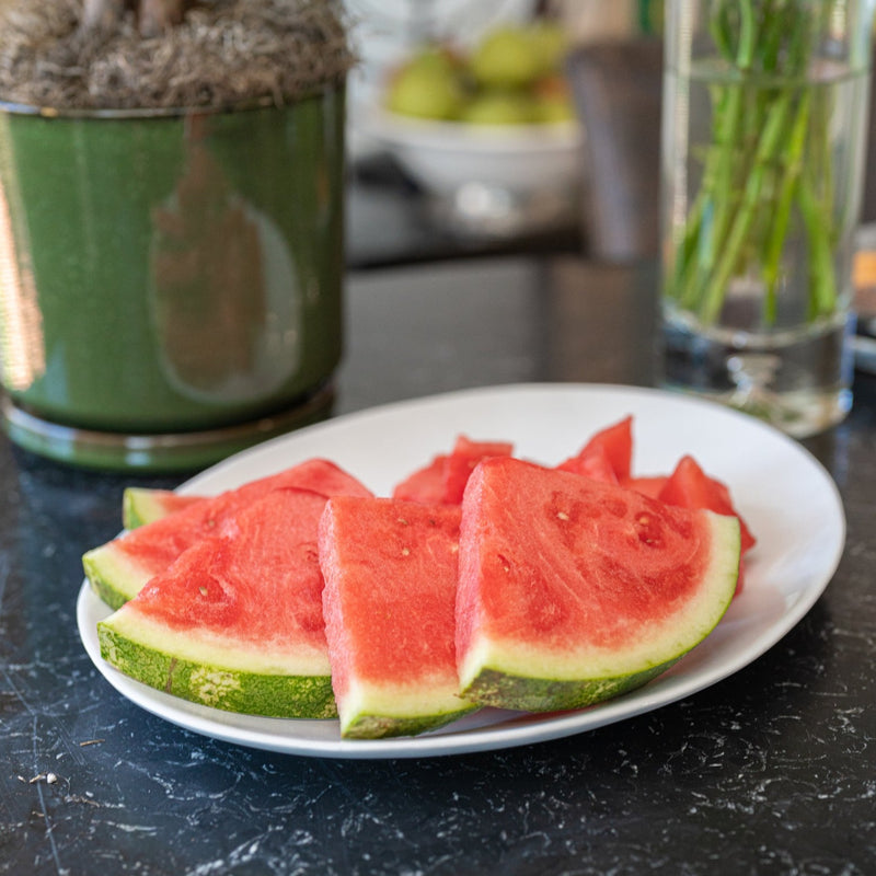 Organic Dishware - White Stoneware Serving Platter