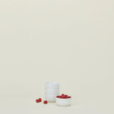 Organic Dishware - Extra Small White Stoneware Bowl