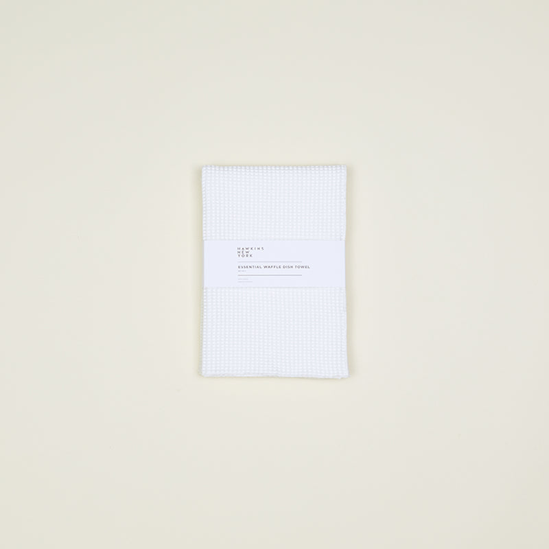 Hawkins New York | Simple Waffle Hand Towel White